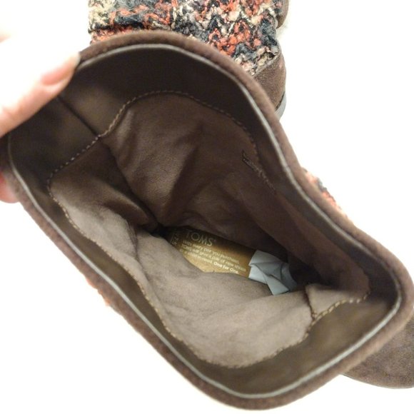 NWOT! Toms Genuine Suede and Sweater Boots Sz 7.5 - Picture 8 of 8